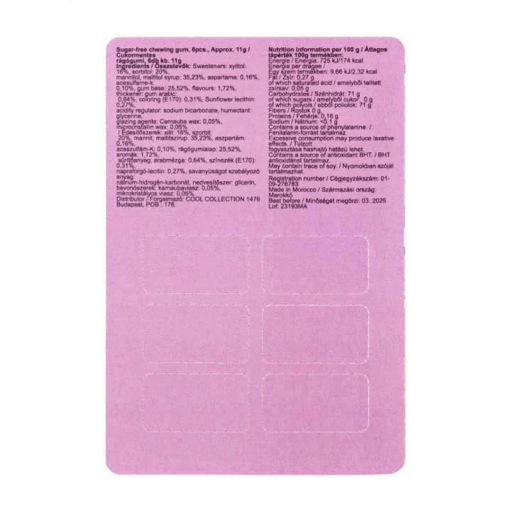 Custom chewing gum - AP716943 (ANDA#01)